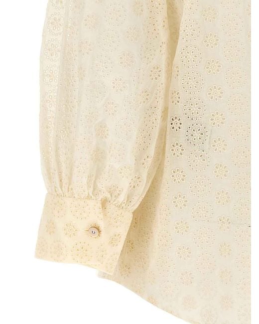 Valentino Garavani White Shirt Sangallo
