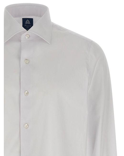 Finamore 1925 White Napoli Shirt for men