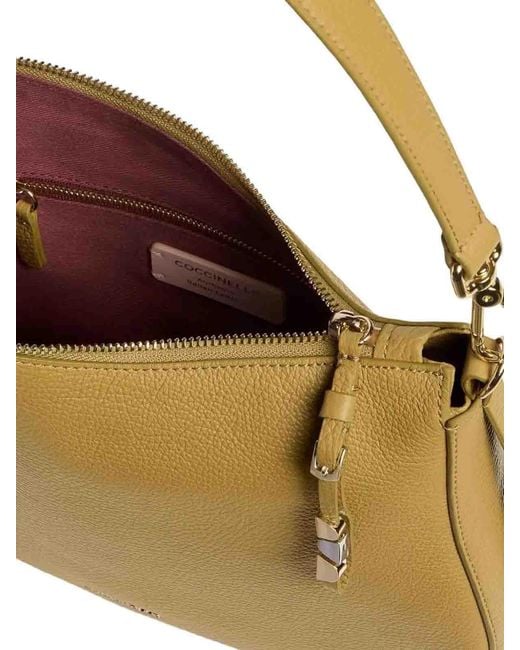 Coccinelle Metallic Handbag Grained Seagrass Seagrass