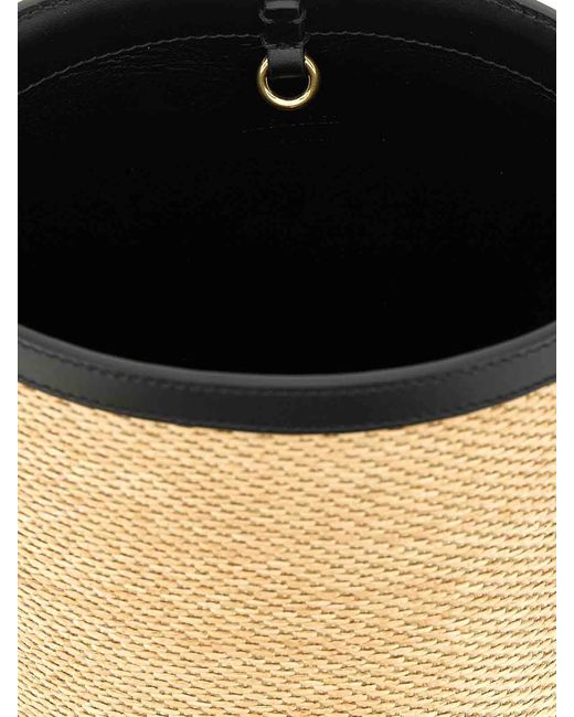 Borsa A Secchiello di Jil Sander in White