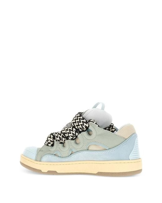 Lanvin Blue Curb Sneakers