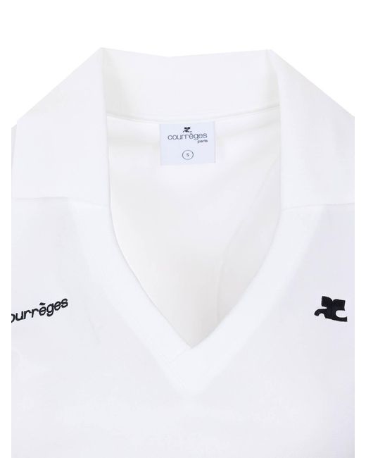 Courreges White Sports Top