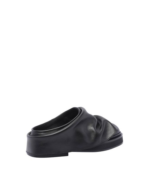 The Attico Black Mini Robin Sabot