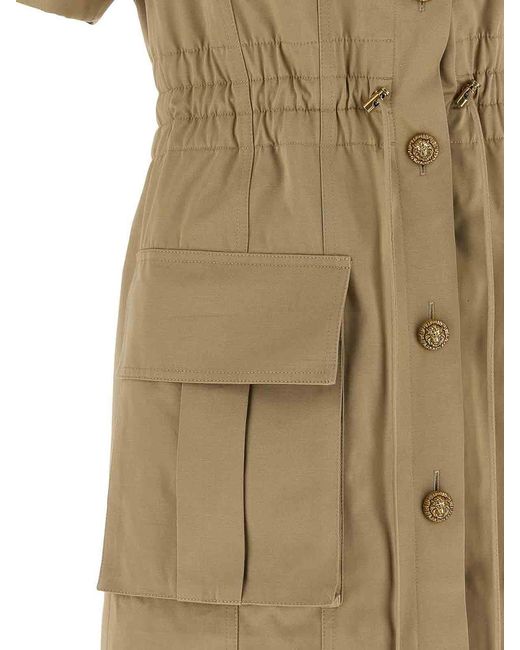 Balmain Green Saharan Dress
