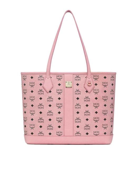 MCM Pink Liz Shopper