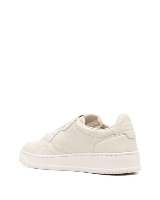 Autry White Medalist Sneakers for men