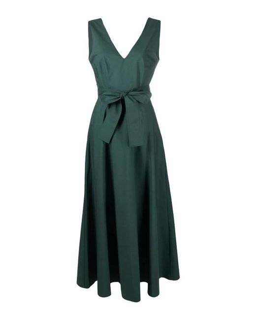 P.A.R.O.S.H. Green Midi Dress