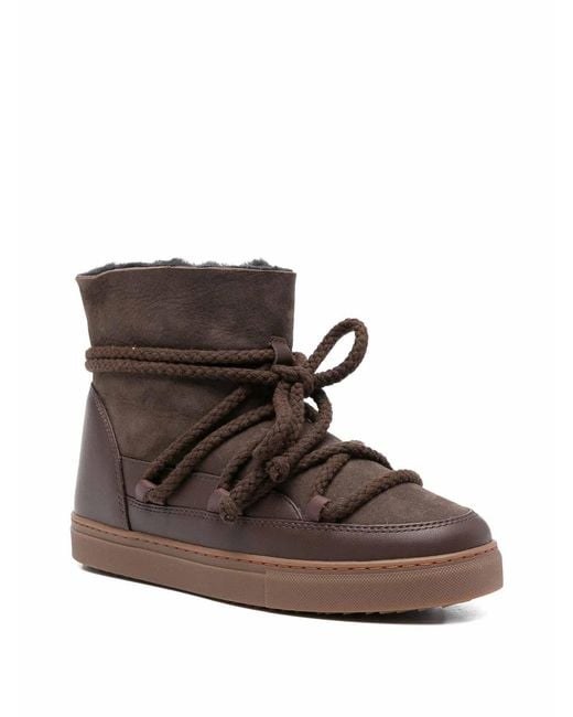 Inuikii Brown Classic Winter Sneakers