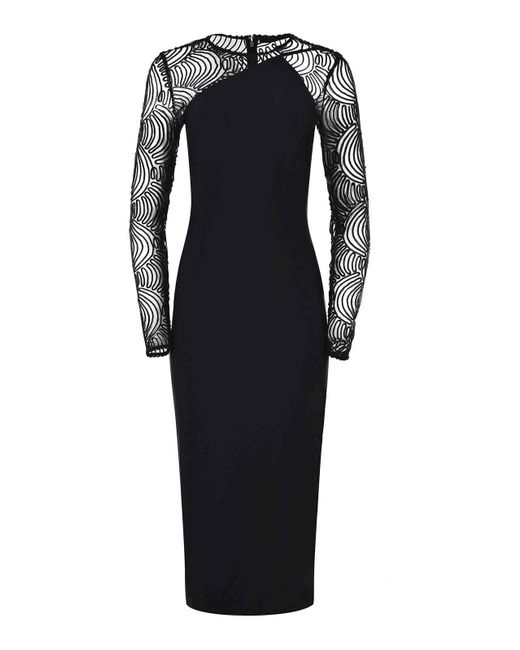 ROTATE BIRGER CHRISTENSEN Black Dress Otate