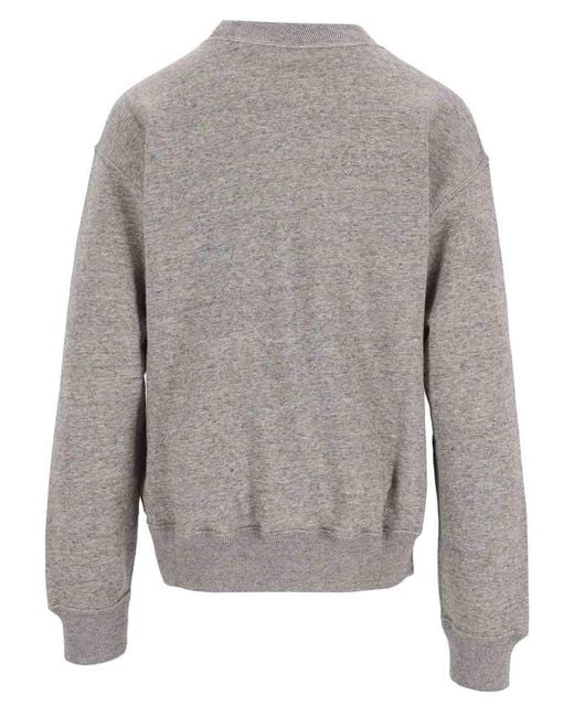 Polo Ralph Lauren Gray Printed Sweater