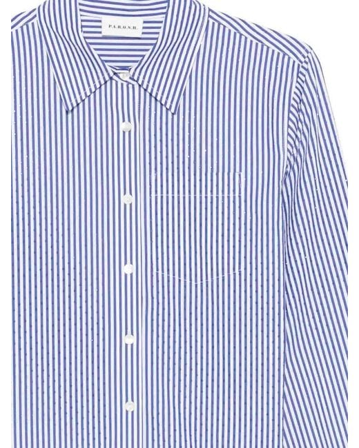 P.A.R.O.S.H. Blue Shirt