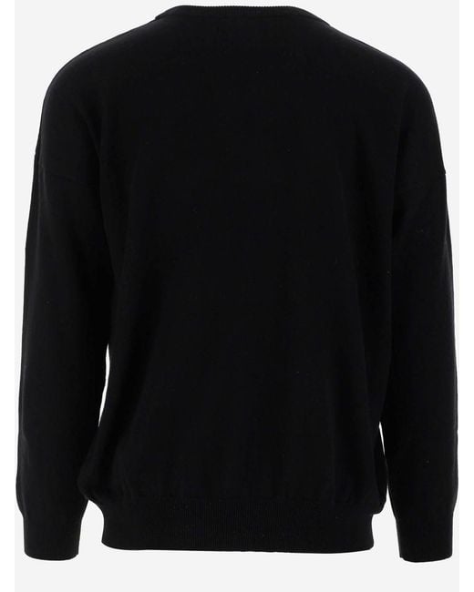 Marcelo Burlon Black Jumper for men