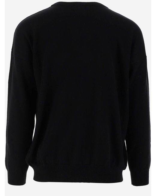 Marcelo Burlon Black Jumper for men