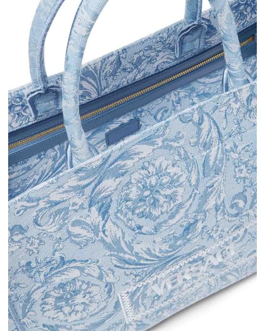 Versace Blue Large Bag