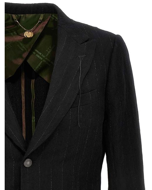 Maurizio Miri Black Keanu Blazer for men