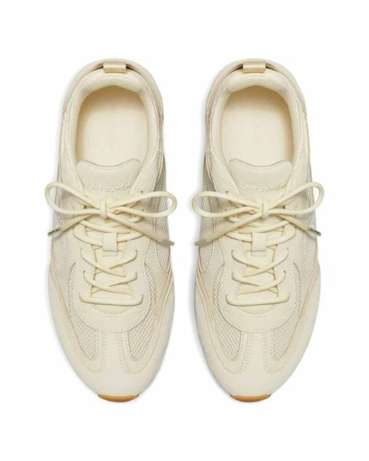 Tory Burch White Field Sneaker Light Cream