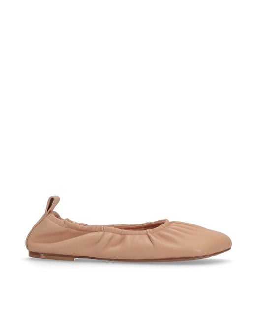 Niccolò Pasqualetti Natural Obliqua Soft Ballerinas