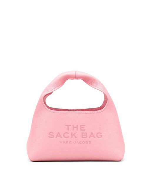 Marc Jacobs Pink The Mini Sack Leather Tote Bag