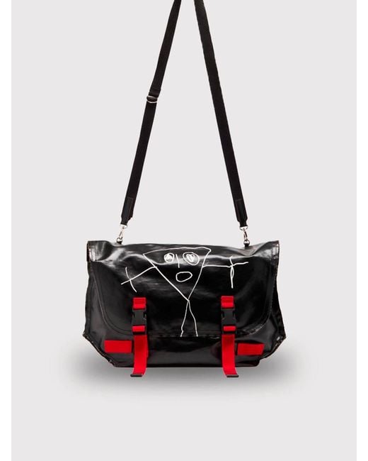Plan C Red Pili And Messenger Bag