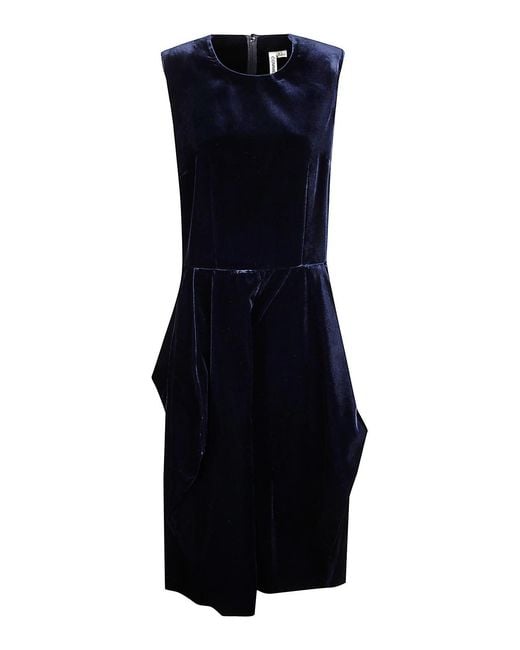 Comme des Garçons Blue Padded Coat