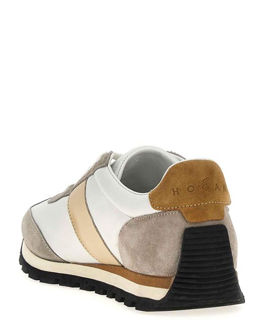 Hogan White H671 Low-Top Sneakers