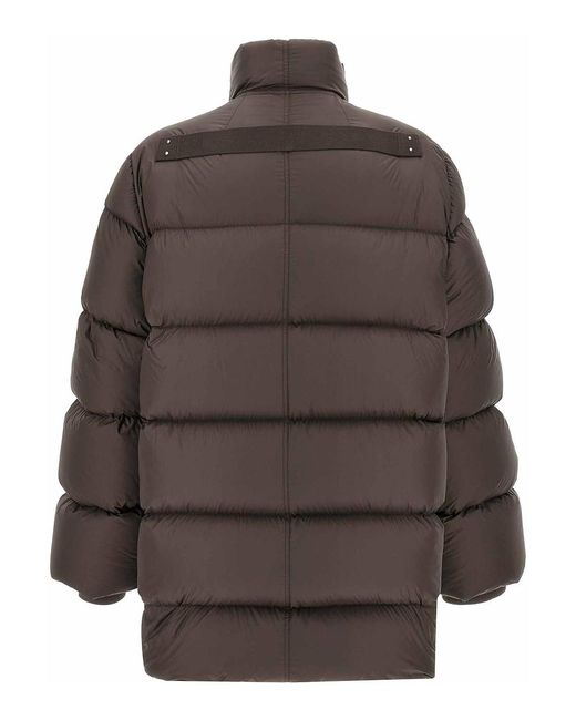 Rick Owens Brown 'Turtle' Down Jacket for men