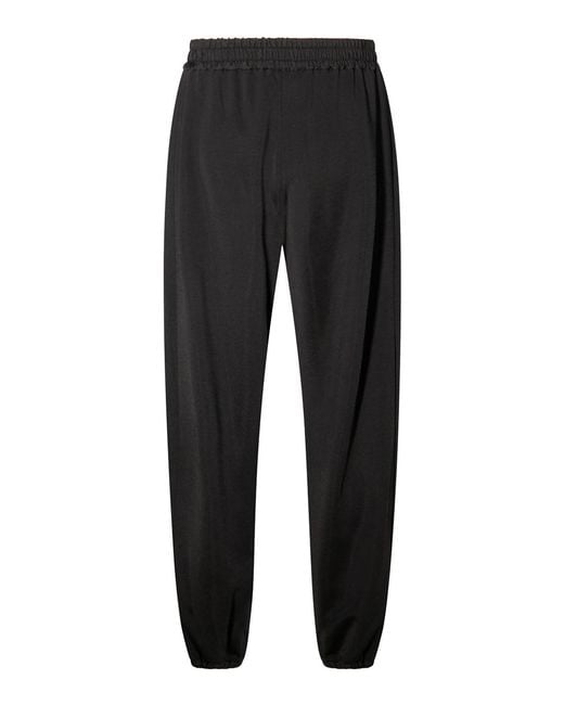 Jil Sander Black Cotton Pants