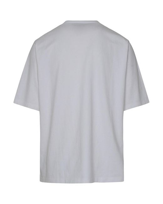DSquared² Gray Surf Board Skater T-Shirt for men
