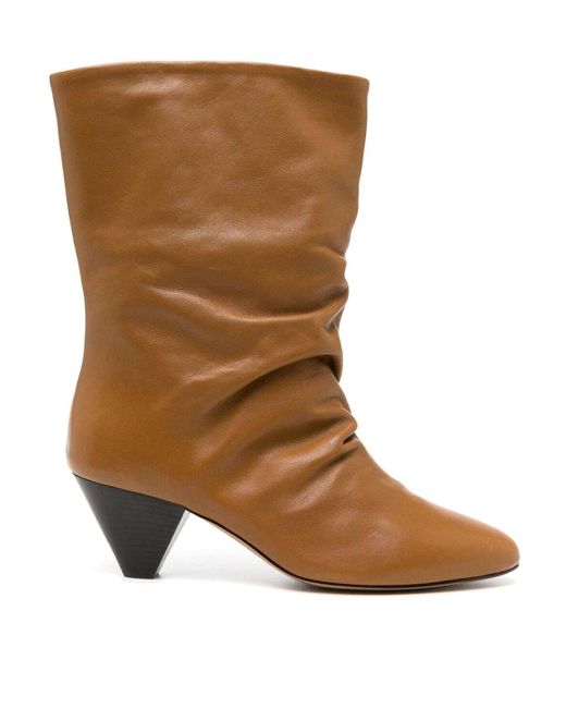 Isabel Marant Brown Heeled Boots