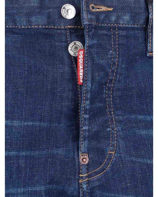 DSquared² Blue Jeans Logo for men