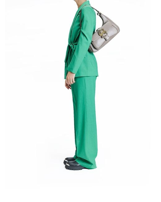 Just Cavalli Gray Iconic Snakes Bag