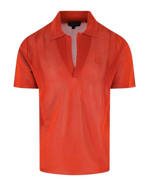Lacoste Red Polo Shirt for men