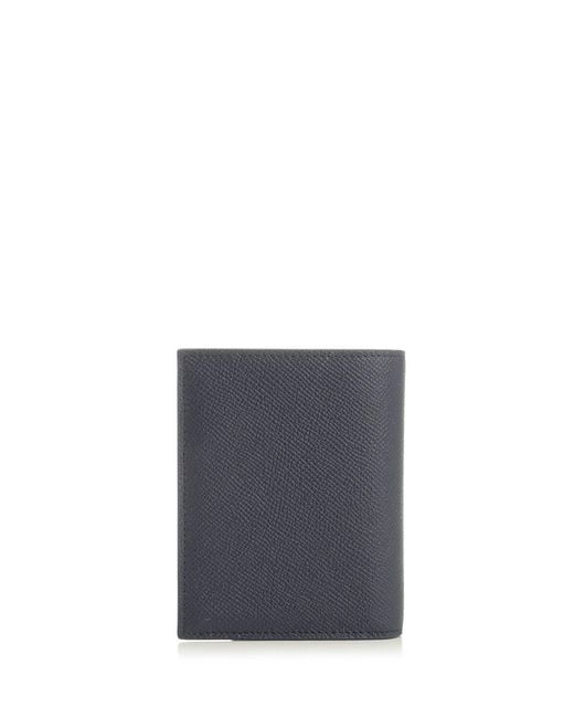 Ferragamo Blue Mini Gancini Wallet for men