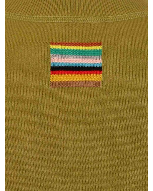 Paul Smith Green Knitted T-Shirt for men