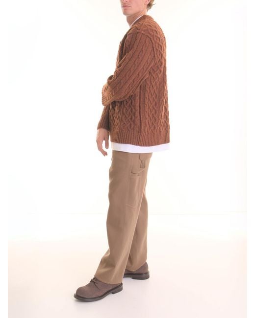Moschino Brown Sweater for men