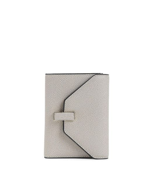 Valextra Gray Iside Wallet