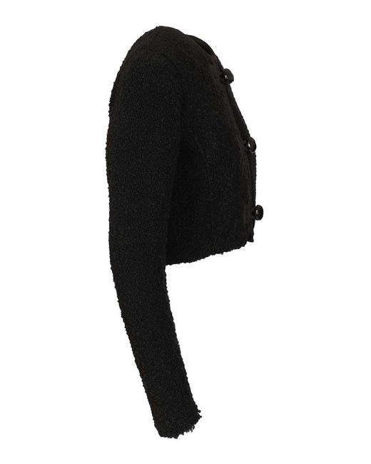 Isabel Marant Black "Gradilia" Crop Jacket
