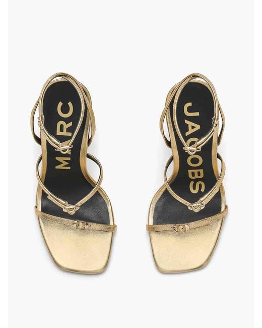 Marc Jacobs White The Daisy Heel