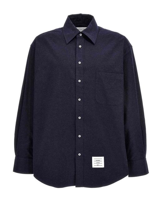 Thom Browne Blue Rwb' Shirt for men