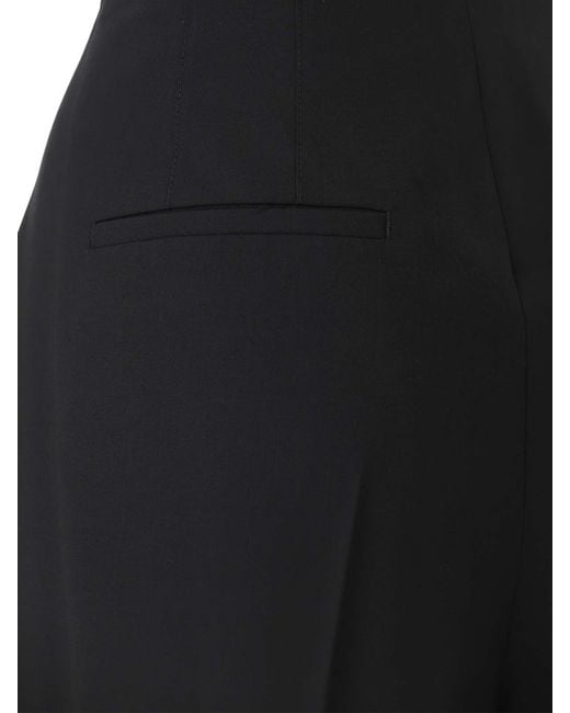 MSGM Black Short Trouser