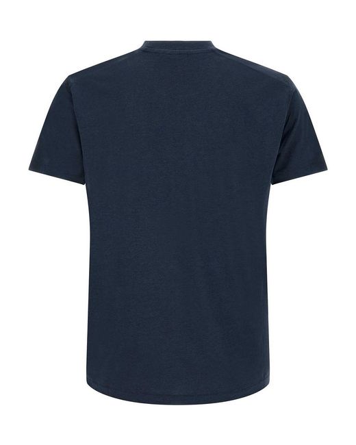 Tom Ford Blue Crew-Neck T-Shirt for men
