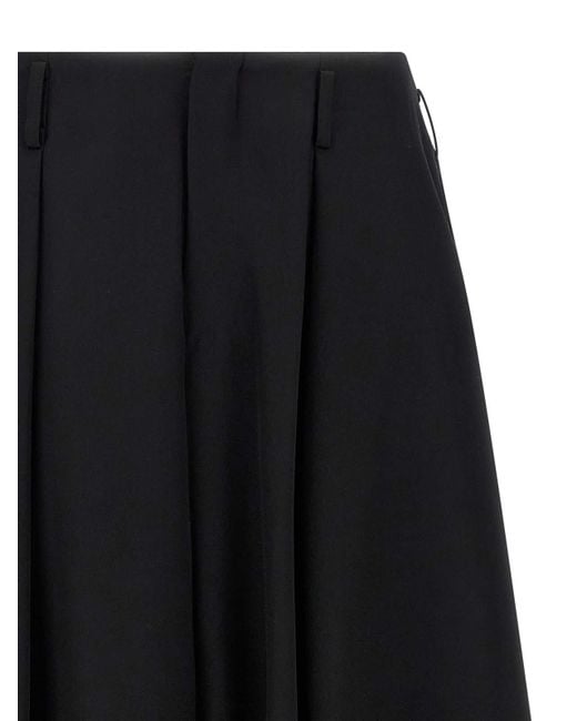 Comme Des Garcons Hommes Plus Blue Extra Loose Leg Pants for men