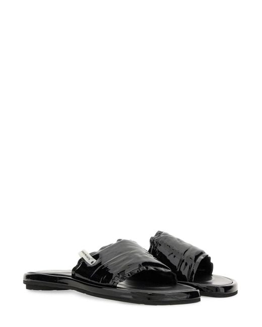 Premiata Black Sandalss