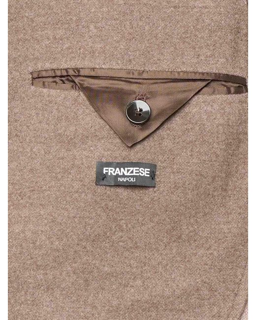 Franzese Collection Brown Skyfall 145 Micron Jacket for men