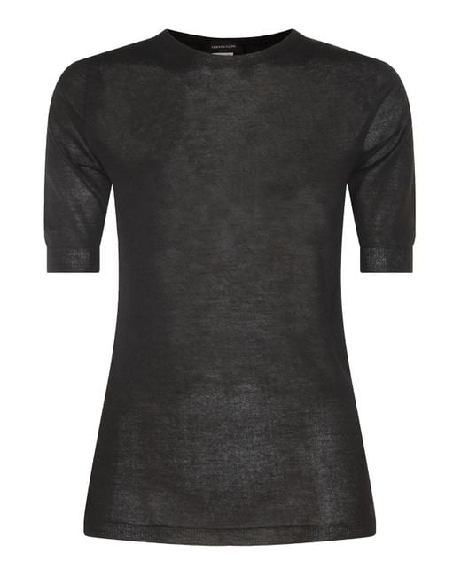 Fabiana Filippi Black Wool Knitwear