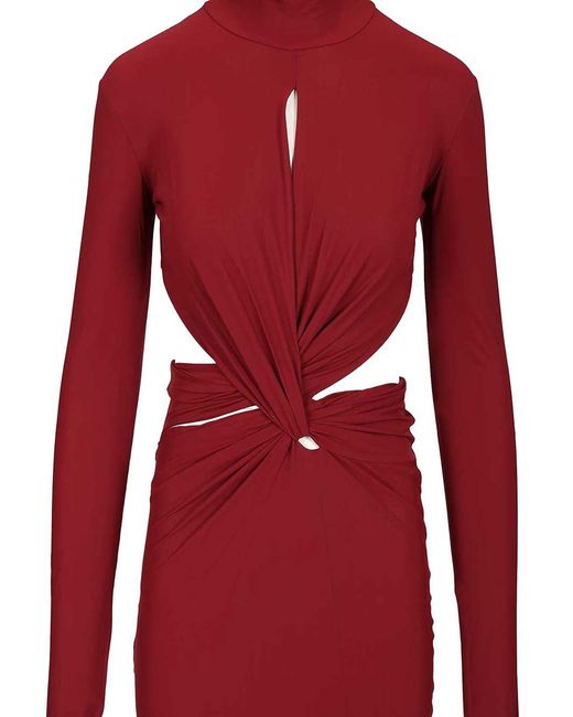 Amazuìn Red Leonie Maxi Dress