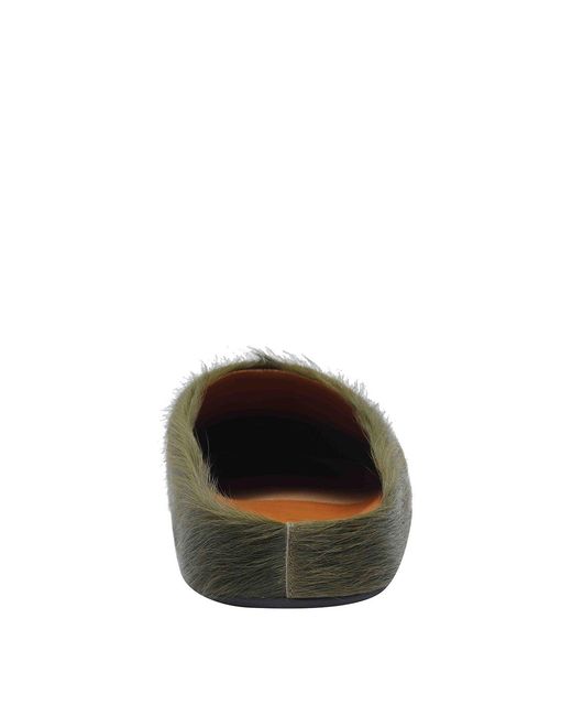 Marni Green Fussbett Mules for men