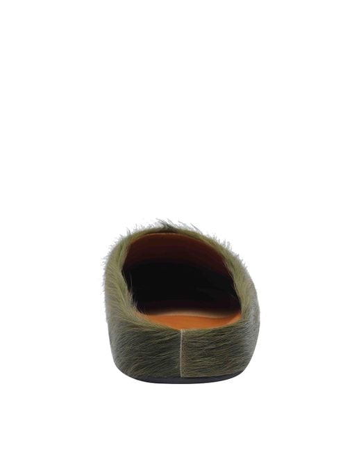 Marni Green Fussbett Mules for men