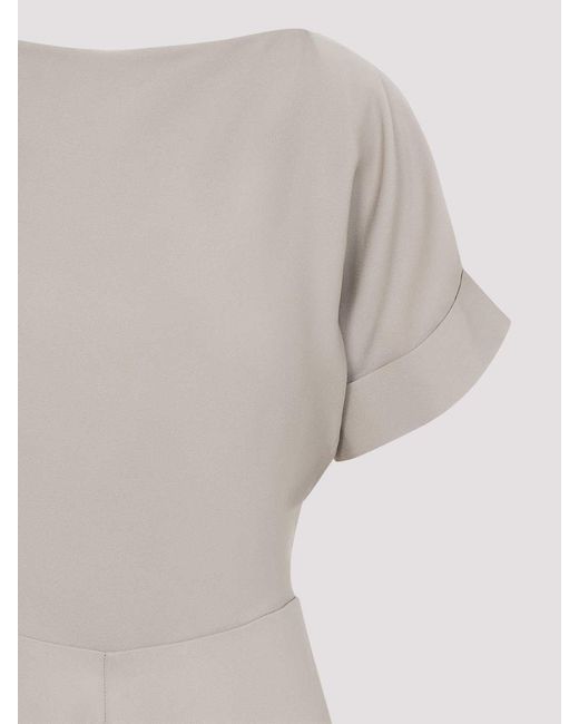 Giorgio Armani Gray Dress