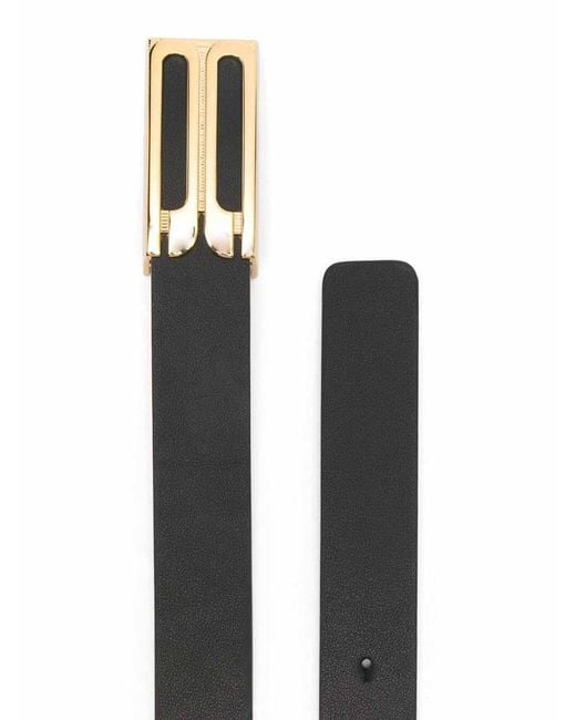 Victoria Beckham White Belts